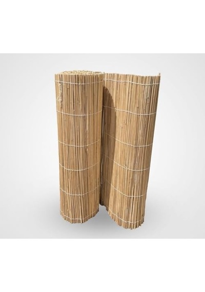Hasır Balkon Çitleri Doğal Görünüm 90 Cm X 6 Metre