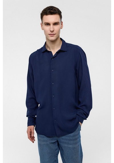 Backandbond Lacivert Regular Fit Uzun Kollu Gömlek Backandbond Lacivert Regular Fit Uzun Kollu Gömlek