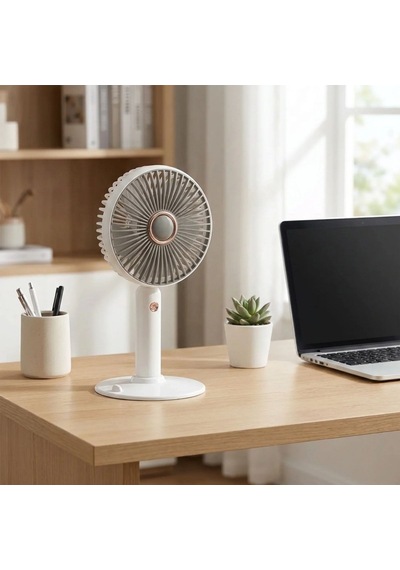 Buffer 3 Kademeli Masaüstü Fan - Telefon Tutuculu Standlı Taşınabilir Mini Fan Zb161