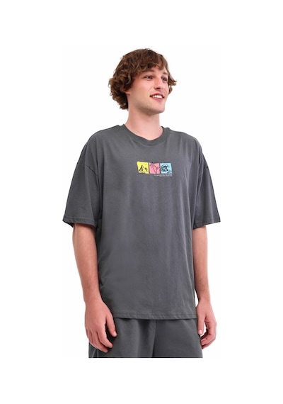 Kinetix Ml Luela 11hs102 5fx Gri Erkek Kısa Kol T-shirt Gri