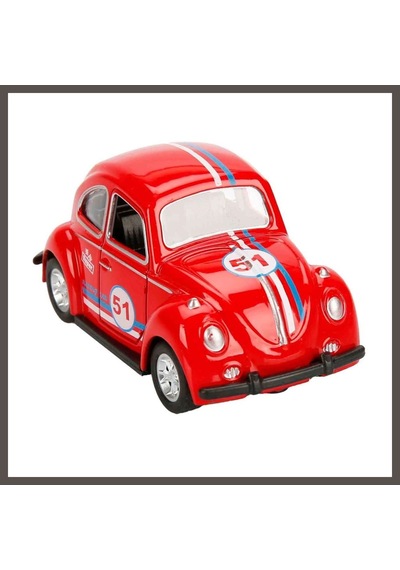 Bezos Maxx Wheels Die Cast Çek Bırak Vosvos Yarış Arabası Nxrlvng