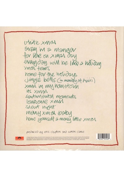 Eric Clapton - Happy Xmas (2 Plak)