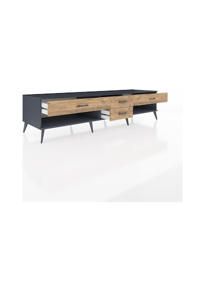 Kronos Tv Ünitesi 4 Çekmeceli 220x59x51 Antrasit-antrasit/çam Antrasıt/atlas Çam - Antrasıt Kronos Tv Ünitesi 4 Çekmeceli 220x59x51 Antrasit-antrasit/çam Antrasıt/atlas Çam - Antrasıt