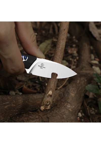 Kizer Whiskey Jack Multiple Carry Options Vortex Pattern Micarta Skeletonized Tang Aeb-l Kizerv 1108a6 Kamp Bıçağı Kum