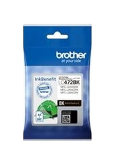 Brother Lc472bk Black Siyah 550 Sayfa Kartuş Mfc-j2340-j3540-j3940 Kdo