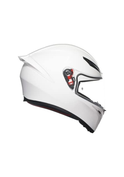 Agv K1 S Motosiklet Kaskı Mono Kapalı Kask White L Çok Renkli