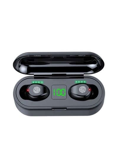 Yemleme Botu Tws Kablosuz Bluetooth Kulaklık Led Dokunmatik Stereo Gürültü Önleyici Kulaklık Spor Kulaklık