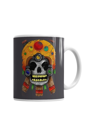 Caveira Do Cerrado Kupa Bardak Porselen No34261 Karışık