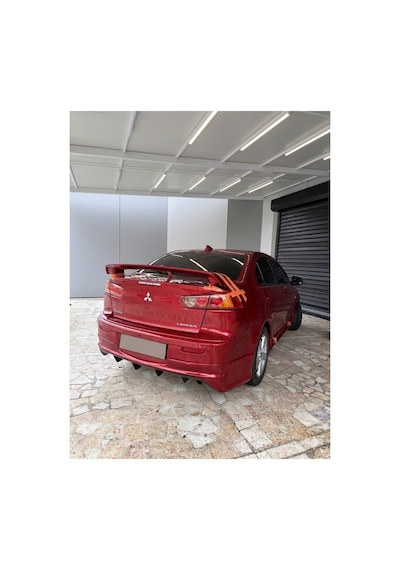 Mitsubishi 2008 Sonrası Lancer Uyumlu Stil Bagaj Üstü Spoyler - Astarlı Boyaya Hazır - A+ İşçilik