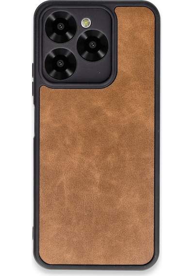 General Mobile Era 30 Kılıf Şık Görünümlü Deri Kapak Ryc/aras Deri Taba