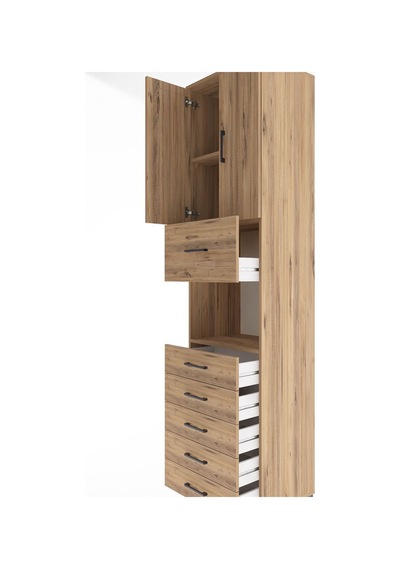 Hyperion Dolap 3 Raflı 6 Çekmeceli 2 Kapaklı 60x44x243 Çam-çam Atlas Çam Hyperion Dolap 3 Raflı 6 Çekmeceli 2 Kapaklı 60x44x243 Çam-çam Atlas Çam