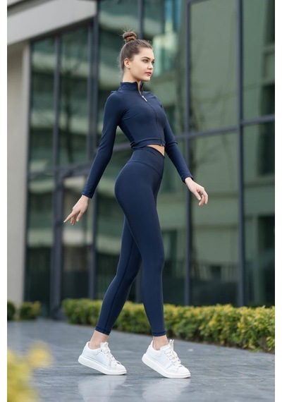 Dar Kesim Spor Tayt Toparlayıcı Fitness Ekstra Yüksek Bel 001
