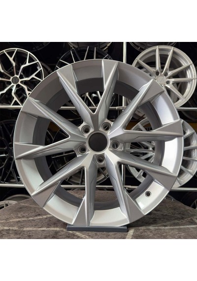 18 İnç 5x100 Akrep Polo İbiza Uyumlu Gümüş Jant Modeli 4 Adet