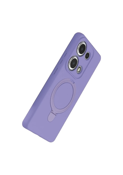 Xiaomi Redmi Note 13 Pro 4g Regal Magsafe Standlı Kapak - Lila 0.2M-Çok Renkli