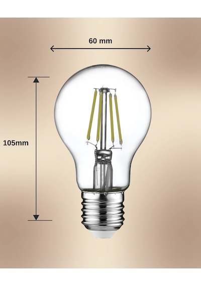 Horoz 001-015-0006 6w Led Filament Ampul Beyaz Işık