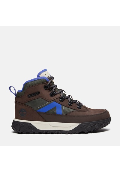 Timberland Motion 6 Mid Lace Up Waterproof Çocuk Sneakers-34016 Koyu Kahverengi