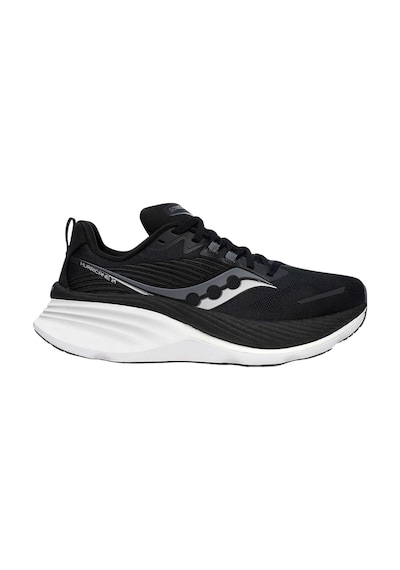 Saucony Saucony Hurricane 24 Kadın Siyah Yol Koşusu Ayakkabısı Zaa Siyah