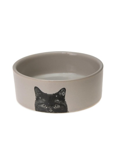 Karlie Karlıe Seramik Kedi Mama Kabı Krem Rengi 250 Ml