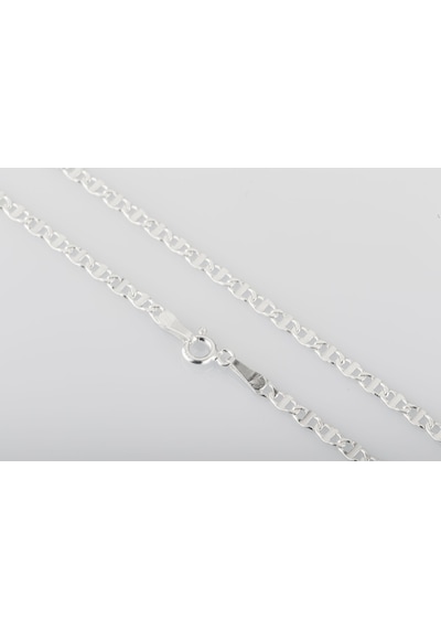 925 Ayar Gümüş Bar Model Zincir Kolye Genişlik 2,8 Mm