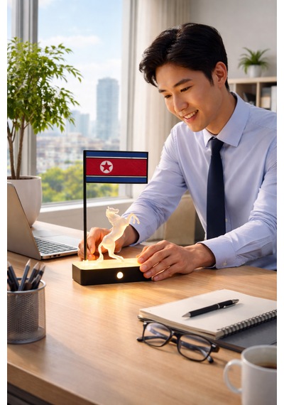 Kuzey Kore Bayrak Led Masaüstü Dekor Kişiye Özel İsimli Minimal Tasarım Modern Ev Ofis Aksesuarı Hediyelik 3d Baskı Gece Lambası Ebat-Renk-20Cm-Siyah Kuzey Kore Bayrak Led Masaüstü Dekor Kişiye Özel İsimli Minimal Tasarım Modern Ev Ofis Aksesuarı Hediyelik 3d Baskı Gece Lambası Ebat-Renk-20Cm-Siyah