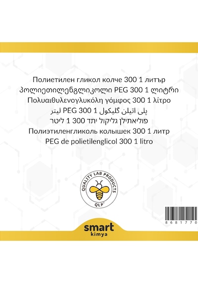 Polietilen Glikol Peg 300 1 Litre