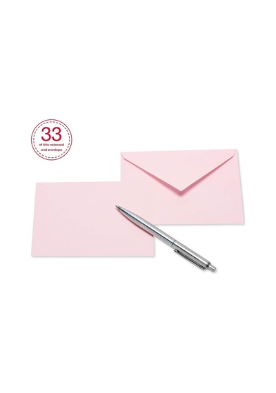 American Greetings Zarflı Boş Kartlar, Kalp Mektup Kağıdı, 200 Adet
