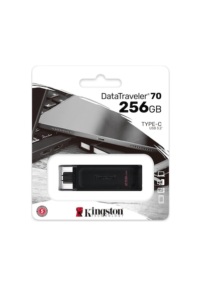 Kingston Dt70 256gb Usb-c 3.2 Gen 1 Type-c Flash Bellek