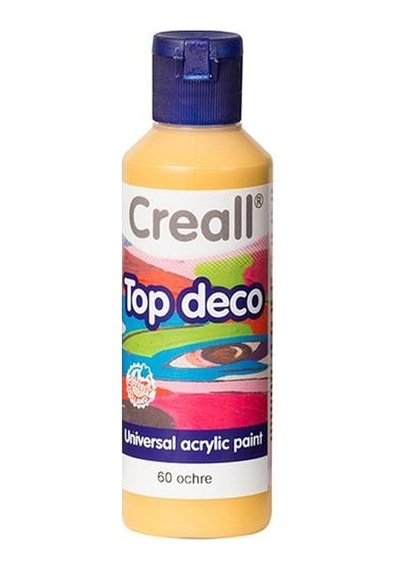 Creall Top Deco 80ml Toprak Sarısı Çok  Renkli
