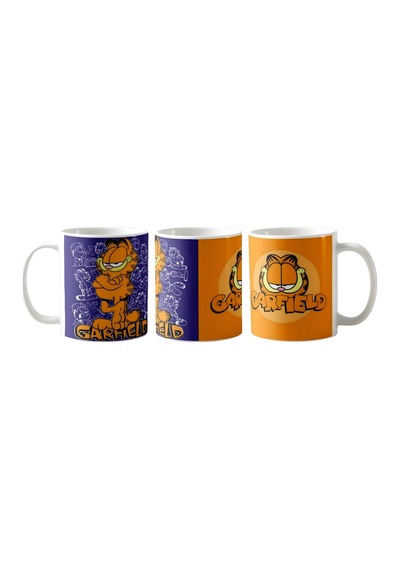 Garfield Kupa Bardak Tek Adet K035 Çok Renkli