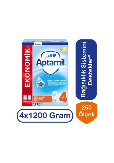 Aptamil 4 Devam Sütü 1200 G 4 Adet