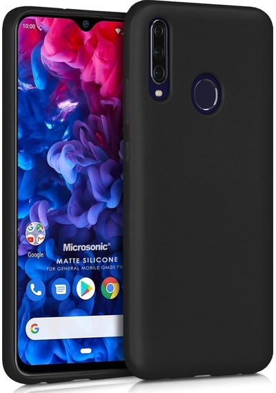 Microsonic Matte Silicone General Mobile GM 20 Pro Kılıf