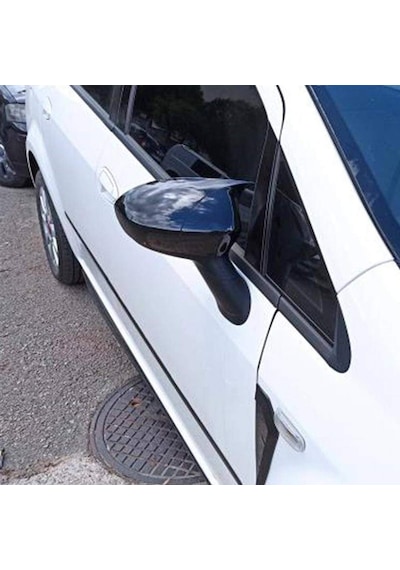Fiat Punto 2012-2018 Arası Batman Ayna Kapağı Piano Black