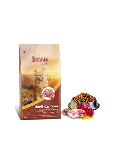 Bonnie Dana Etli Yetişkin Kedi Maması 10 Kg