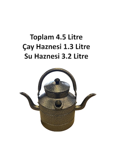 Büyük Boy Çoban Çaydanlığı Çok Renkli