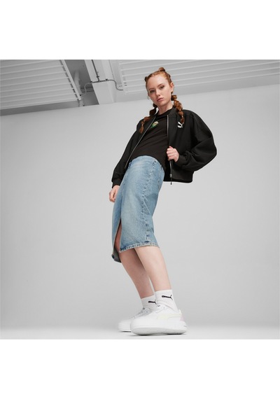 Puma Puma Calı Court Leather Kadın Ayakkabı 393802 13 Beyaz