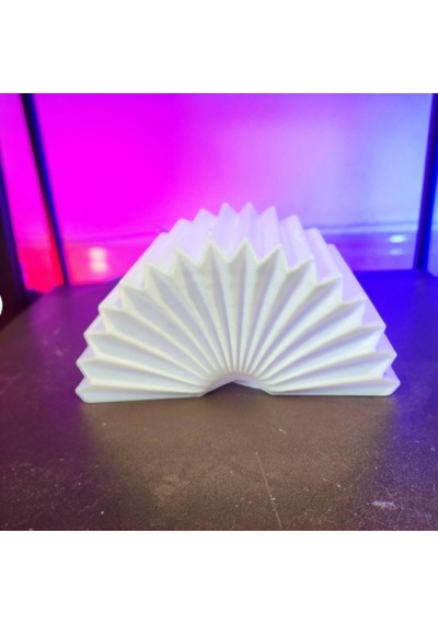 Prizma Fan Lamba: Beyaz 3d Baskı Gece Lambası - Gün Işığı Led Kiti 16 X 14