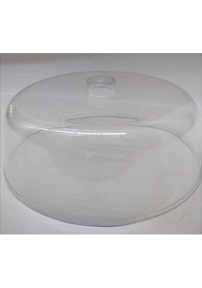 Tr Plastik Pasta Kek Tabağı İçin Fanus Kapak 26 Cm D-7 Diğer