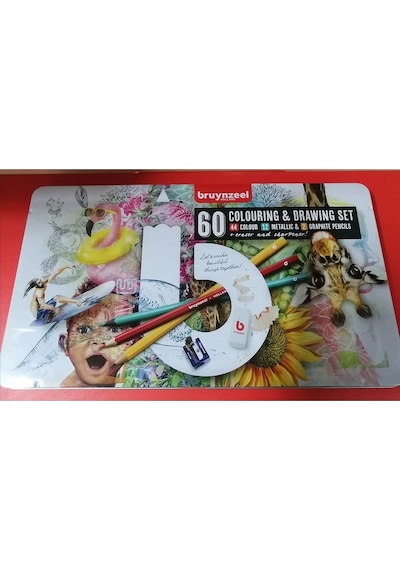 60x Colouring & Drawing Set
