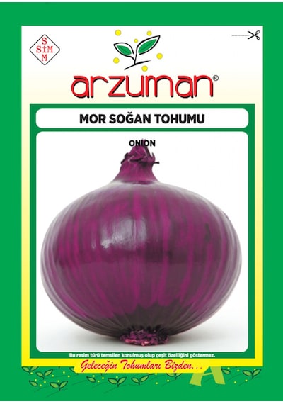 Arzuman Mor Kuru Soğan Tohumu 5 G