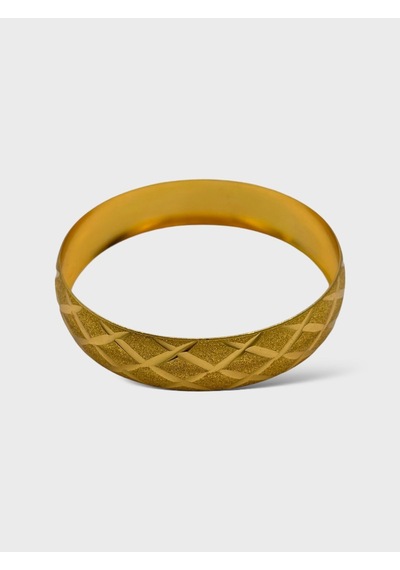 Arnes Jewelry Çelik 22 Ayar Altın Kaplama Bilezik Ar537nes Gold