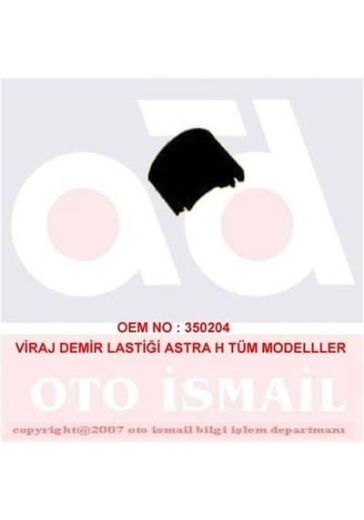 DOĞRU KAUÇUK 869 Viraj Demir Lastiği Astra H