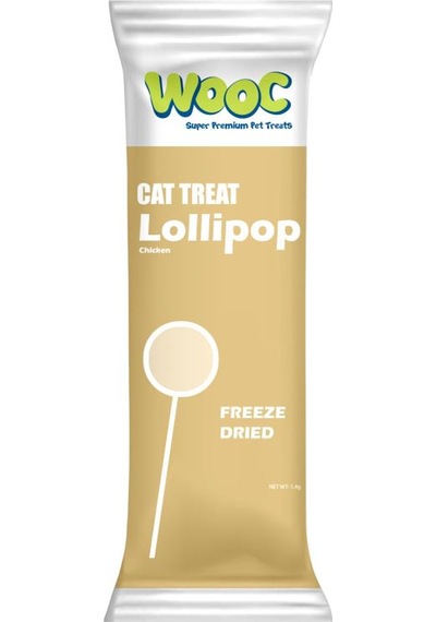 Wooc Tavuklu Kedi Lolipop 1,4 Gr 1 Adet