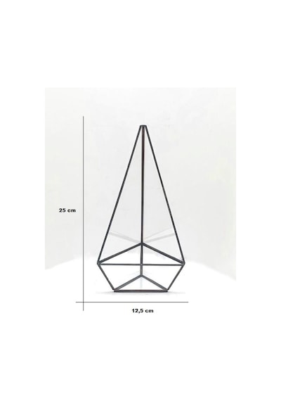 Dekoratif Cam Fanus - Geometrik Cam Fanus - Teraryum Cam Fanus (479515104)