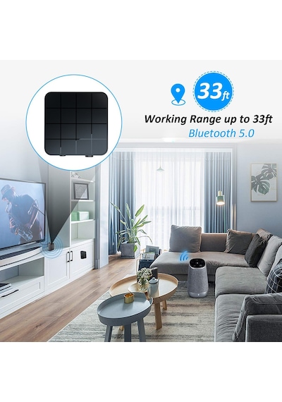 Tm-Bt48 Şarjlı Bluetooth 5.0 Ses Müzik Alıcı Verici Adaptör