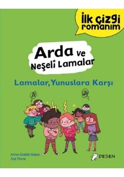 İlk Çizgi Romanım - Arda Ve Neşeli Lamalar: Lamalar, Yunuslara...