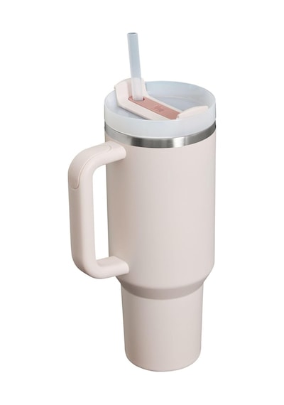 Stanley Quencher Pipetli Termos Bardak 1.18 Lt Rose Pudra