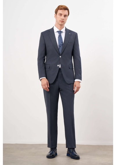 Morven Erkek Lacivert Poliviskon Trend Ekoseli Dynamic Fit Mono Yaka Takım Elbise 25mc001001200 Lacivert Morven Erkek Lacivert Poliviskon Trend Ekoseli Dynamic Fit Mono Yaka Takım Elbise 25mc001001200 Lacivert