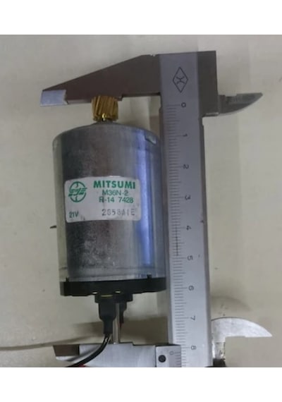 Çift Milli 12Volt - 24Volt Dc Motor