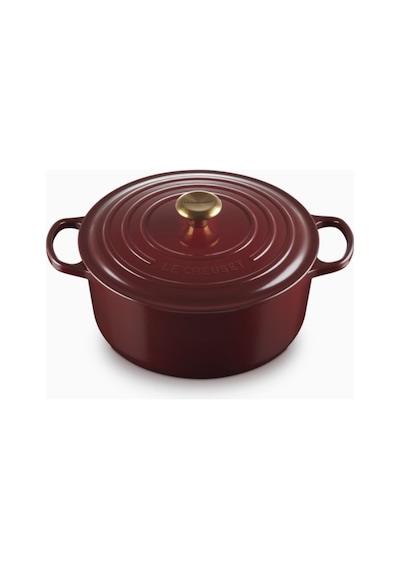 Le Creuset Yuvarlak Ikonik Lüks Döküm Tencere 28 Cm Bordo