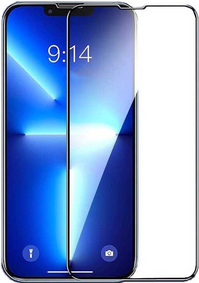 Logis Apple Uyumlu iPhone 14 Plus 9d Seramik Tam Kaplayan Ekran Koruyucu Cam
